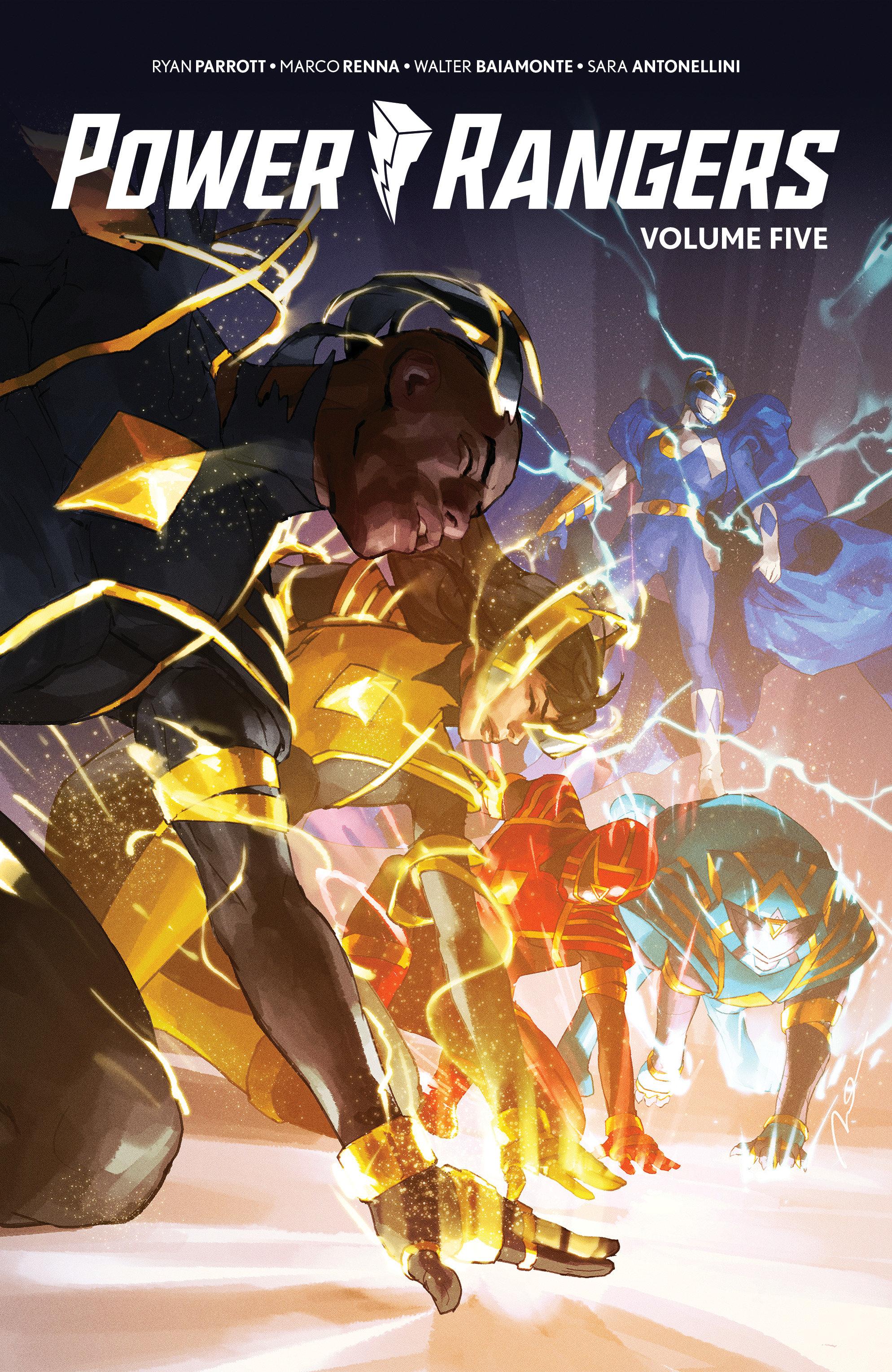 Vorderes Coverbild Power Rangers Vol. 5