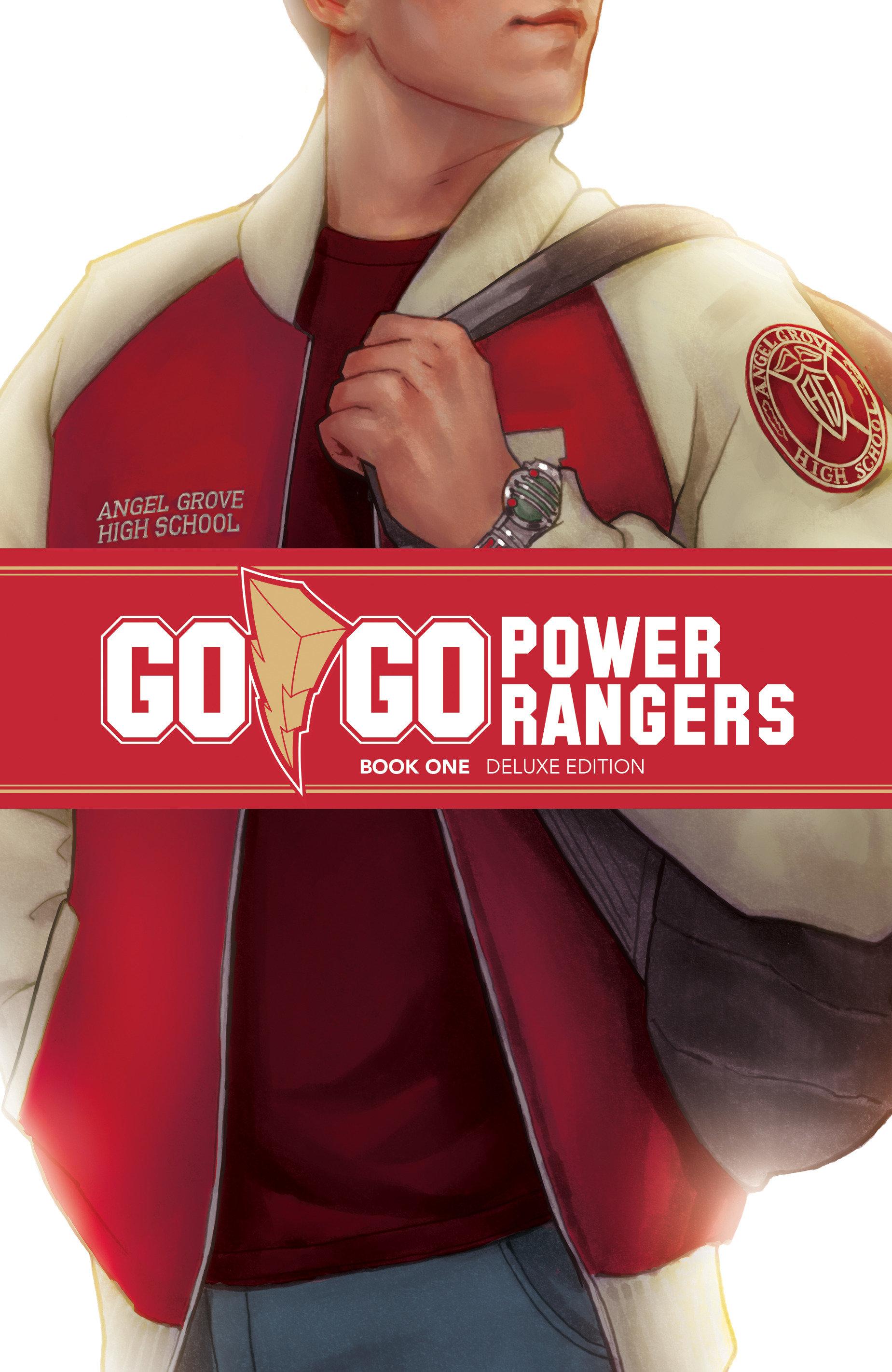 Vorderes Coverbild Go Go Power Rangers Book One Deluxe Edition