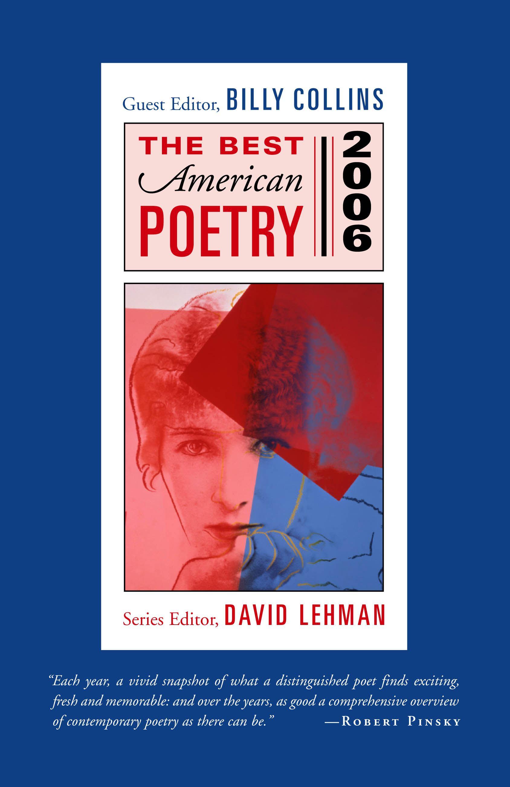 Vorderes Coverbild The Best American Poetry 2006
