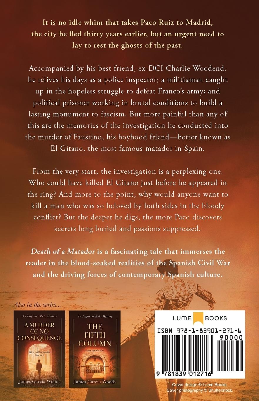 Rückseitencover Death of a Matador