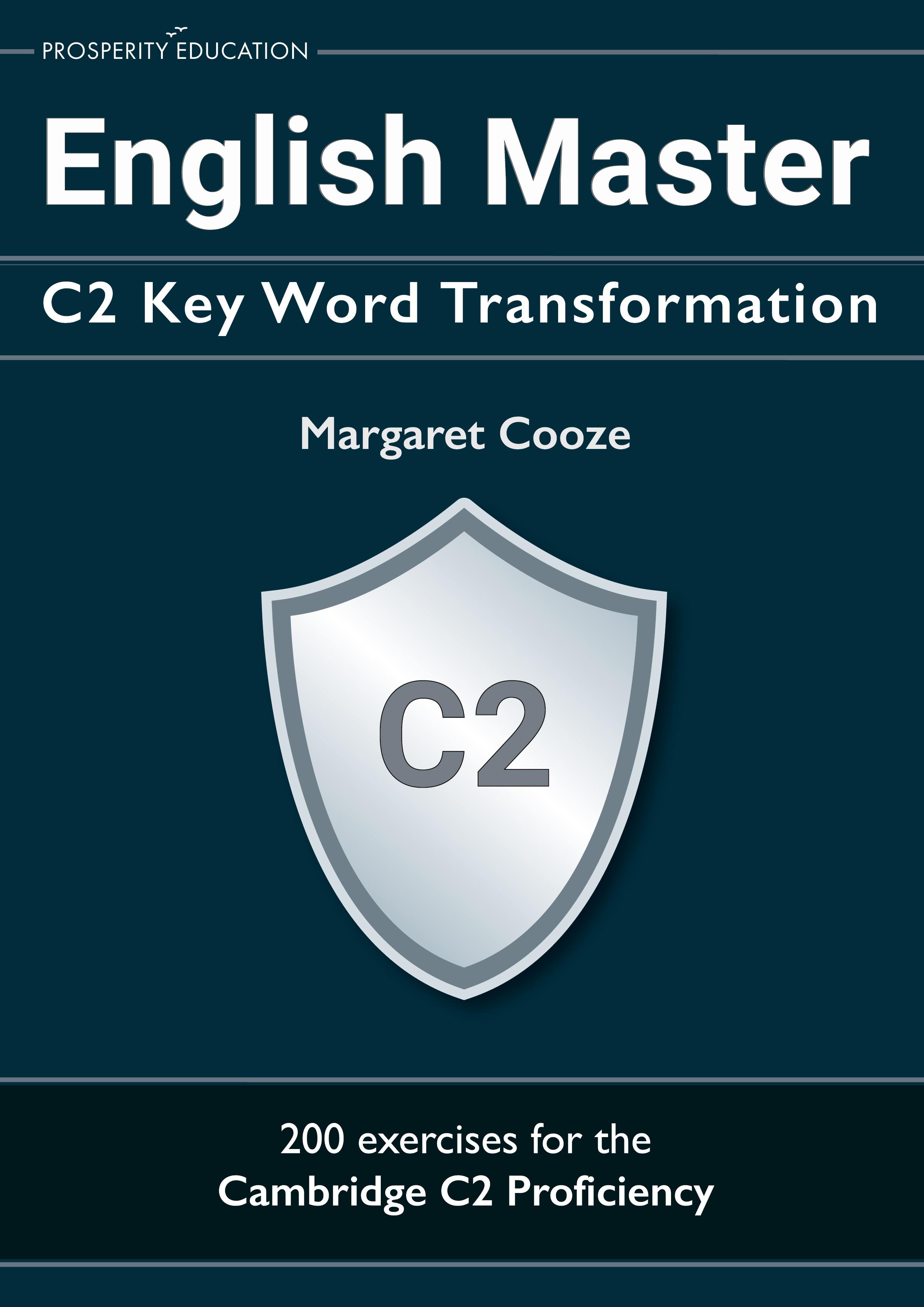 Vorderes Coverbild English Master C2 Key Word Transformation