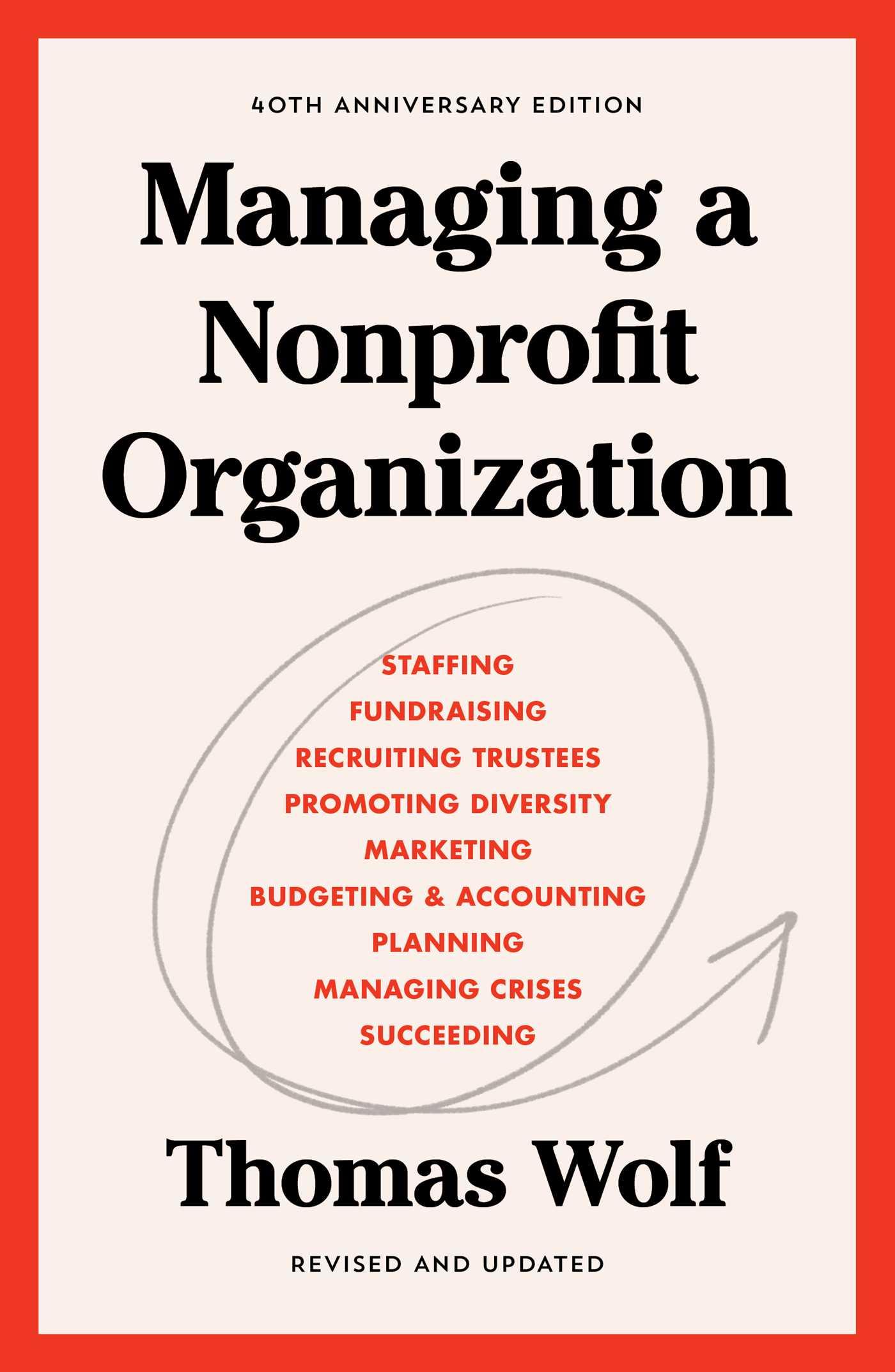 Vorderes Coverbild Managing a Nonprofit Organization