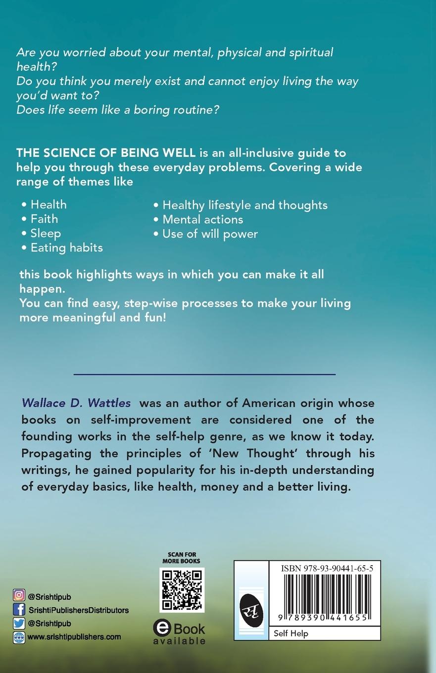 Rückseitencover The Science Of Being Well