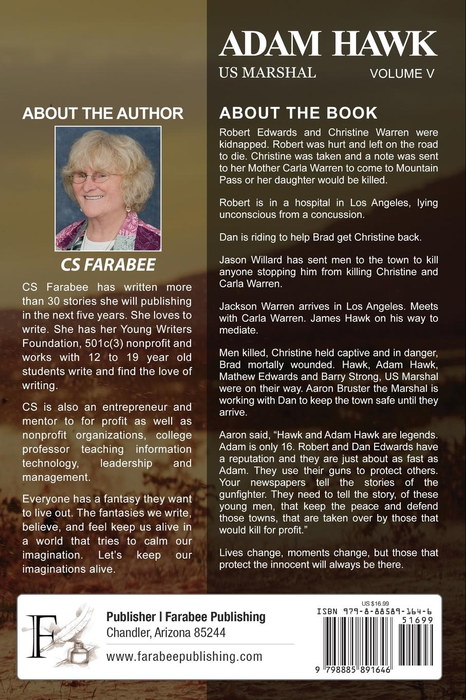 Rückseitencover Adam Hawk Volume 5