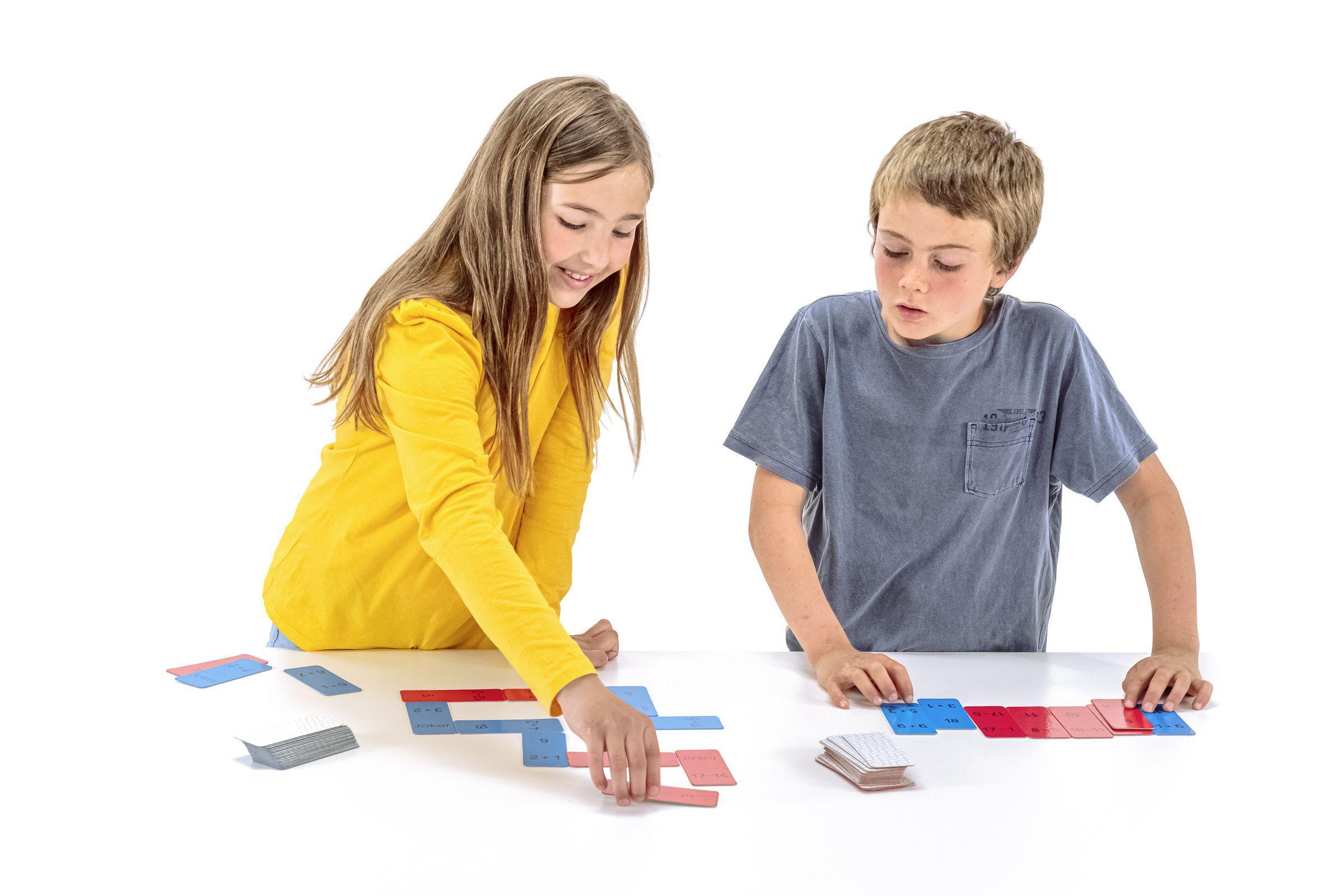 Beispielinhalt (Bild) Domino Addition und Subtraktion im 20er Zahlenraum