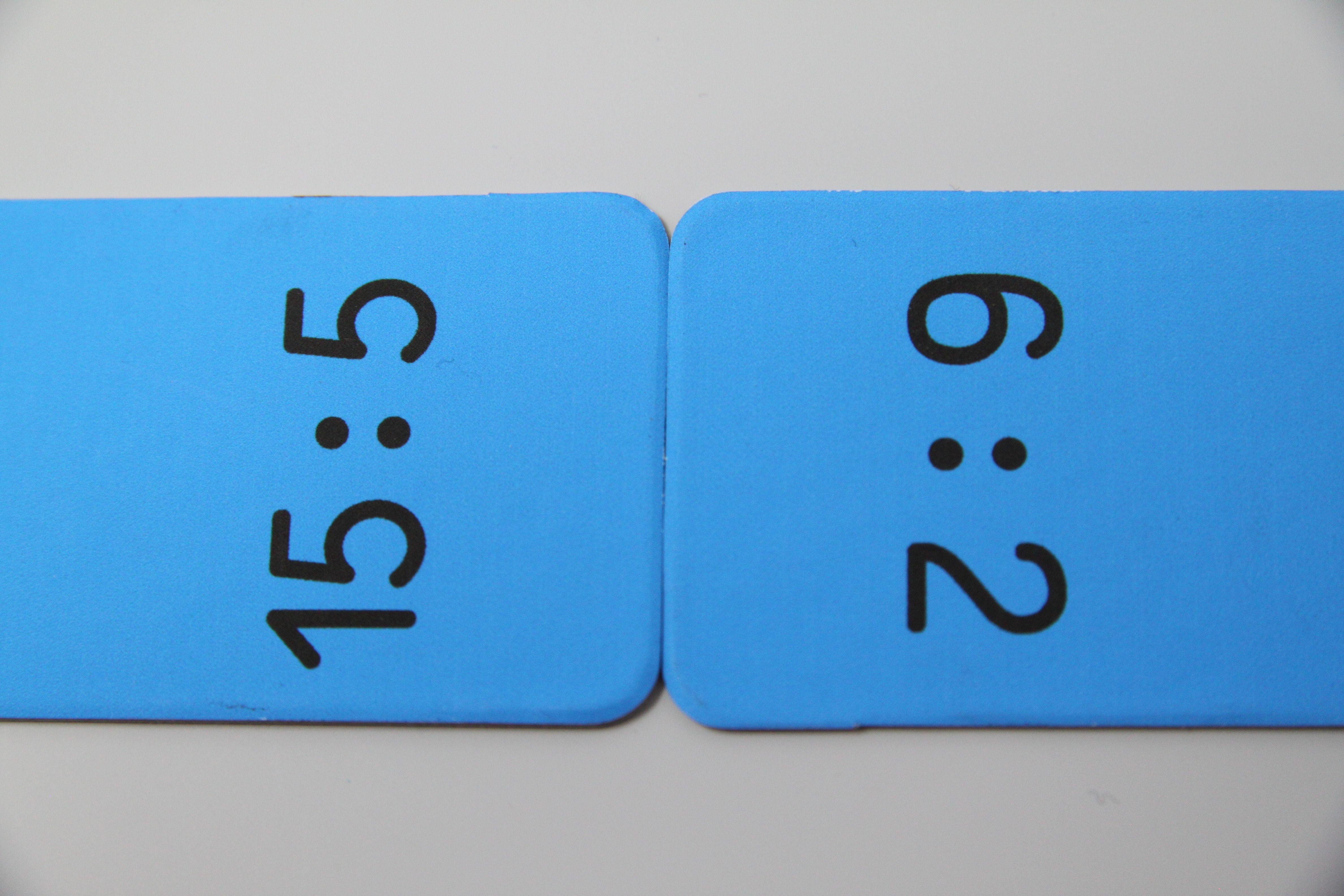 Beispielinhalt (Bild) Domino Division im 100er Zahlenraum