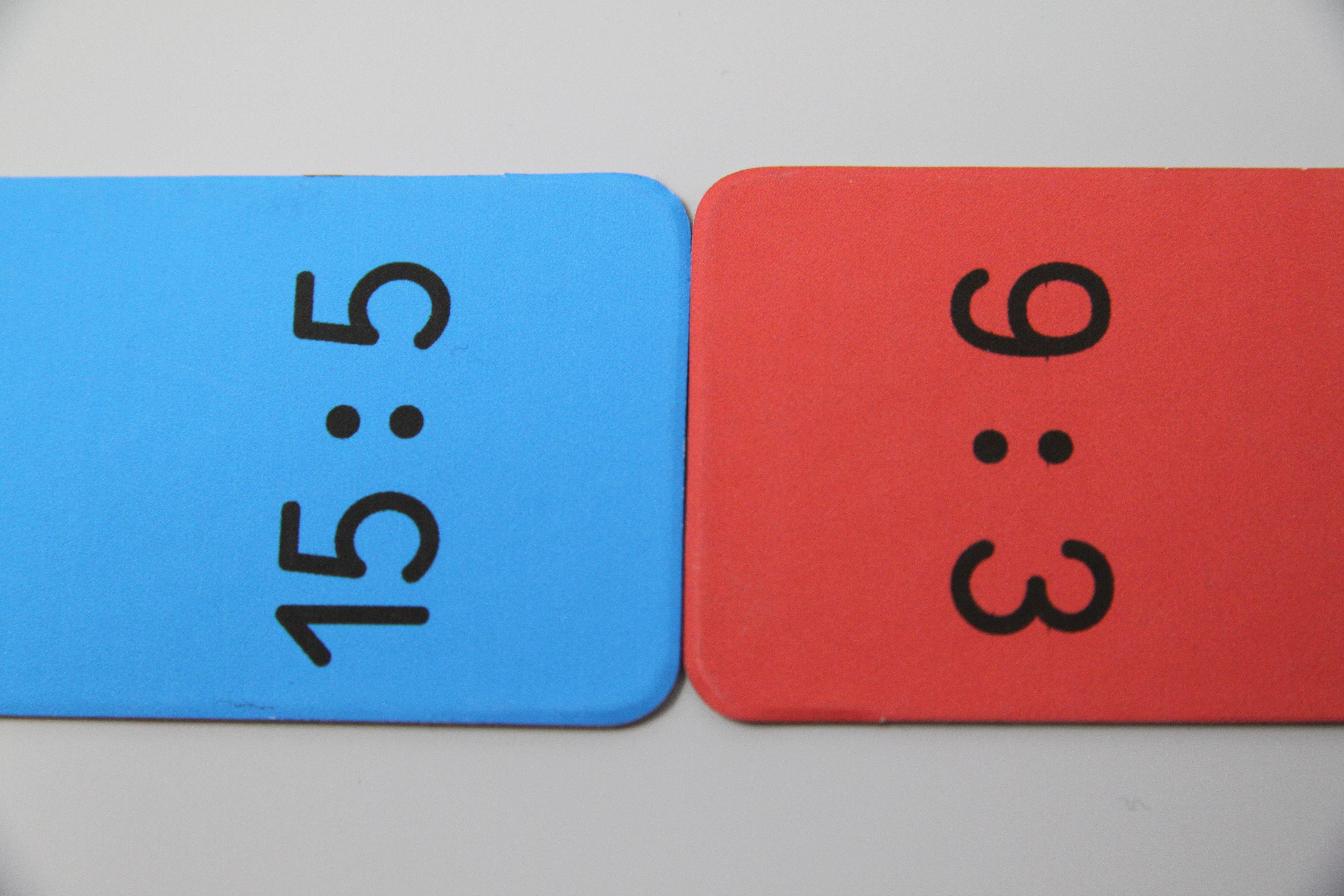 Beispielinhalt (Bild) Domino Division im 100er Zahlenraum