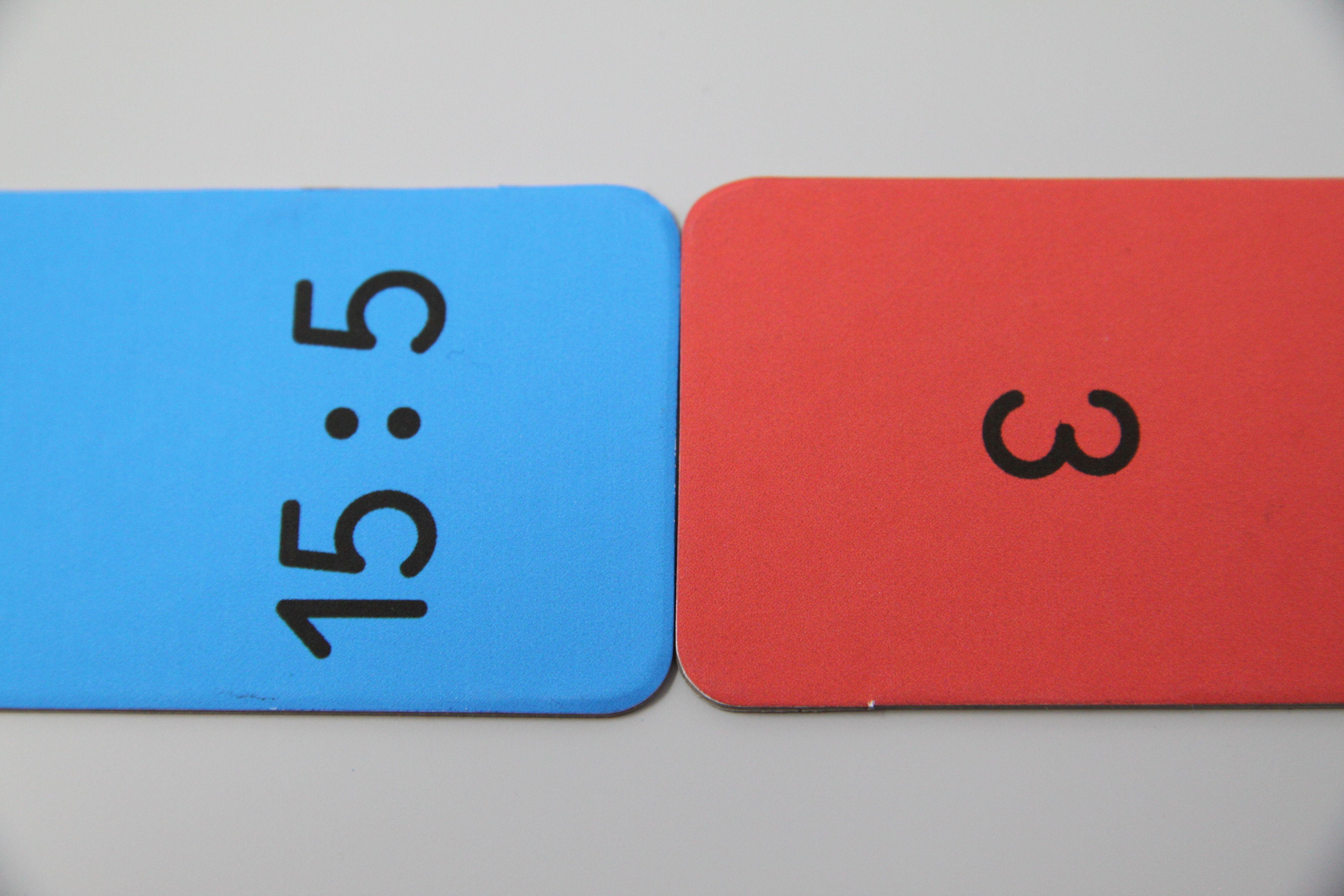 Beispielinhalt (Bild) Domino Division im 100er Zahlenraum