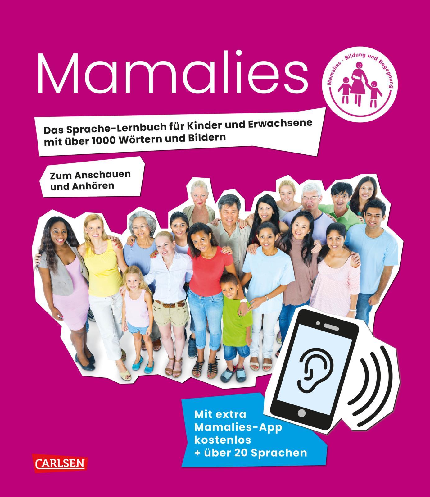 Vorderes Coverbild Mama lies! Das Sprache-Lernbuch für Kinder und Erwachsene mit über 1000 Wörtern und Fotos