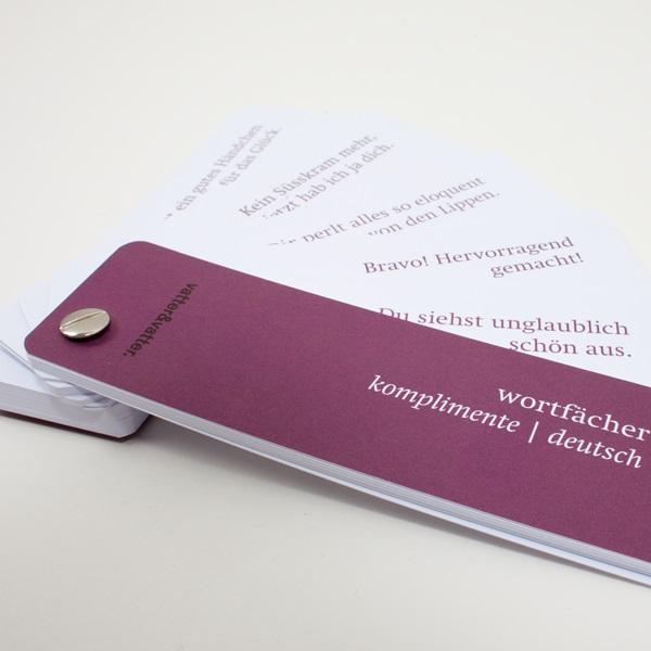 Beispielinhalt (Bild) wortfächer komplimente deutsch