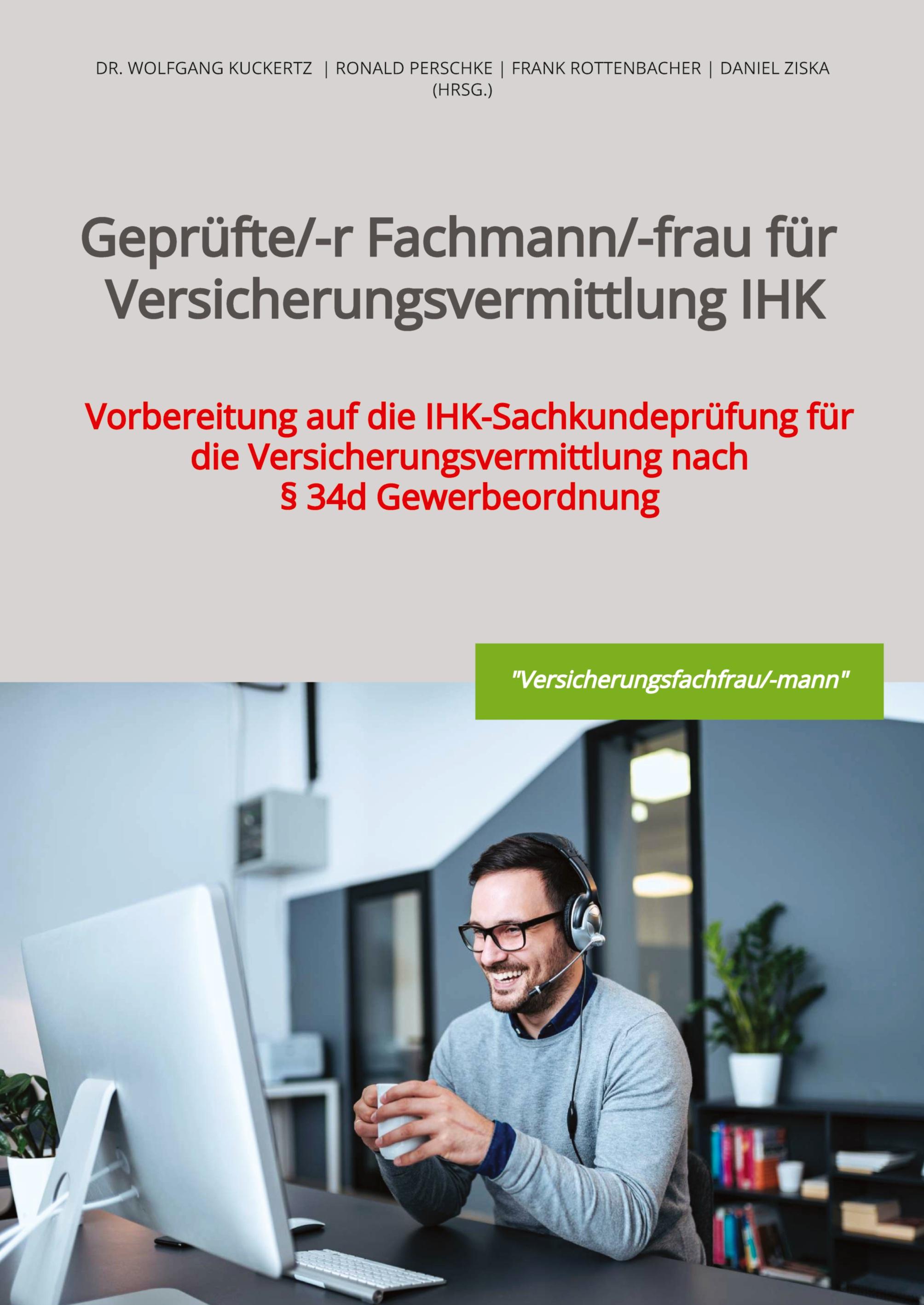 Vorderes Coverbild Geprüfte/-r Fachmann/-frau für Versicherungsvermittlung IHK