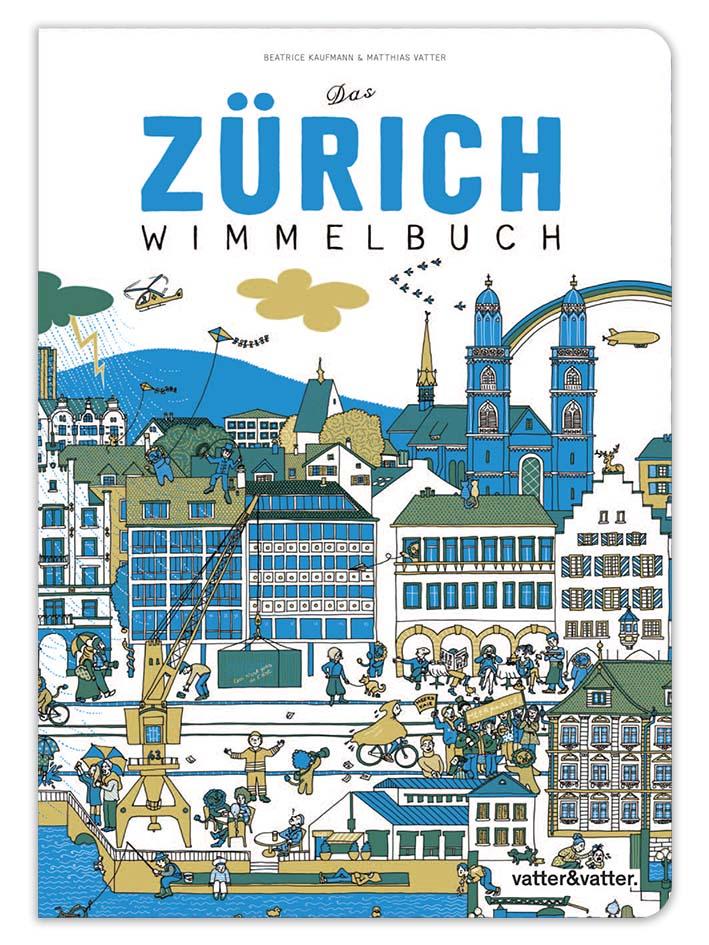 Vorderes Coverbild Das Zürich Wimmelbuch