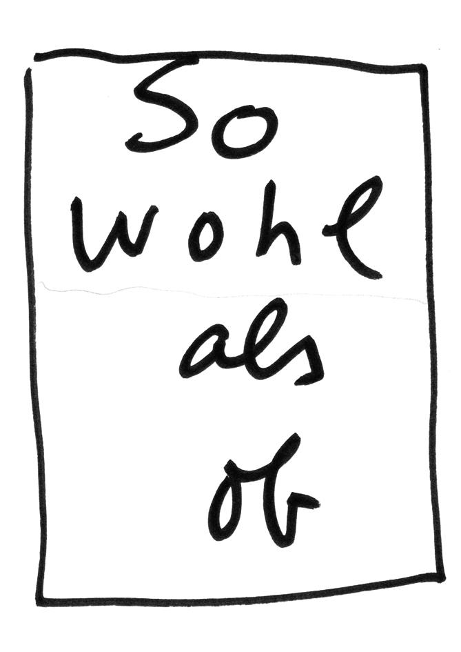 Vorderes Coverbild So wohl als ob