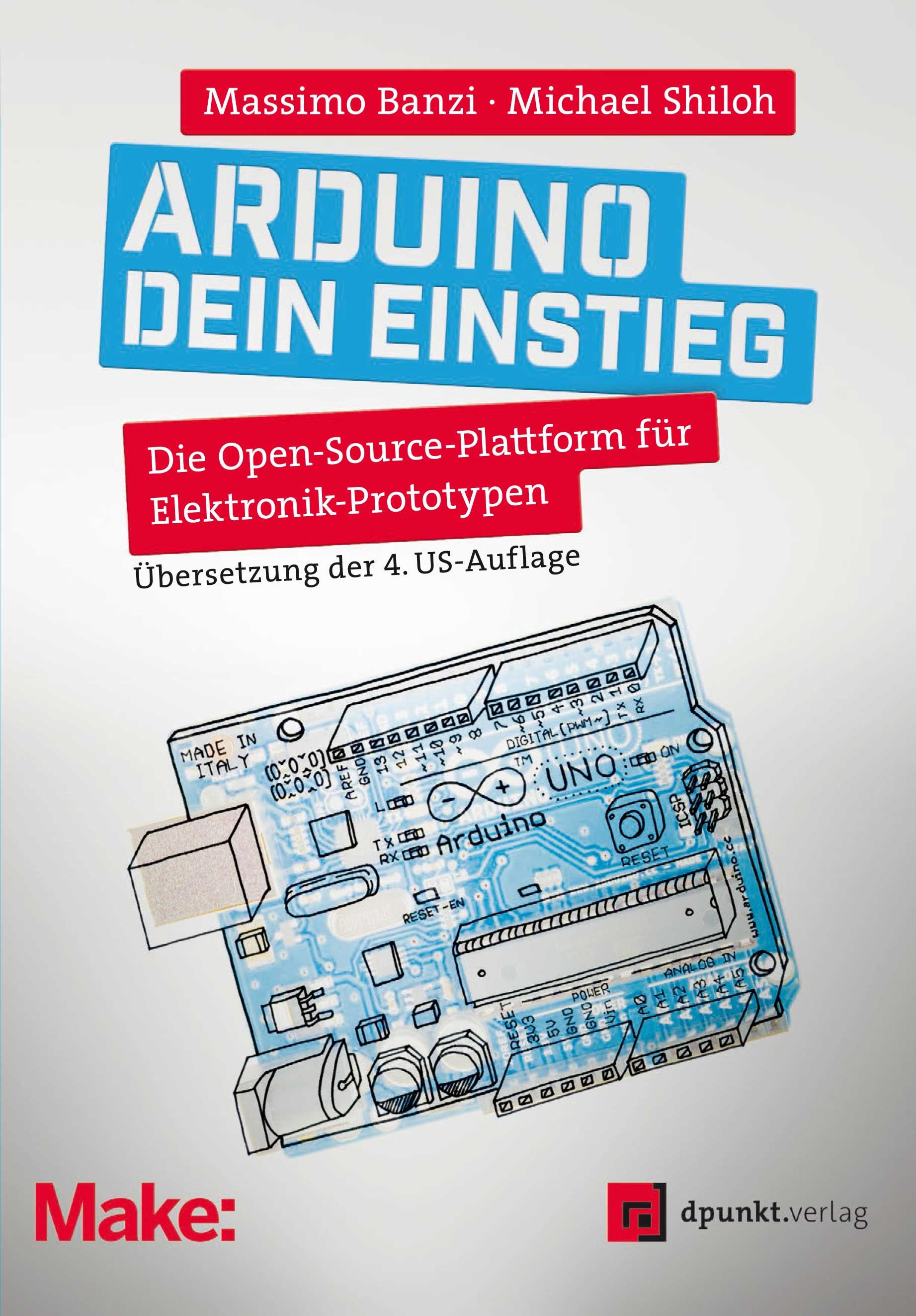 Vorderes Coverbild Arduino - Dein Einstieg