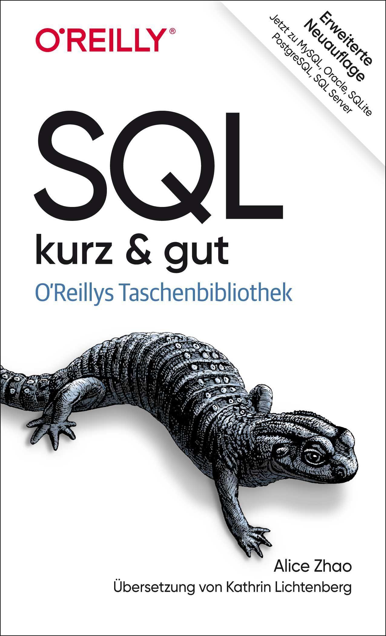 Vorderes Coverbild SQL - kurz & gut