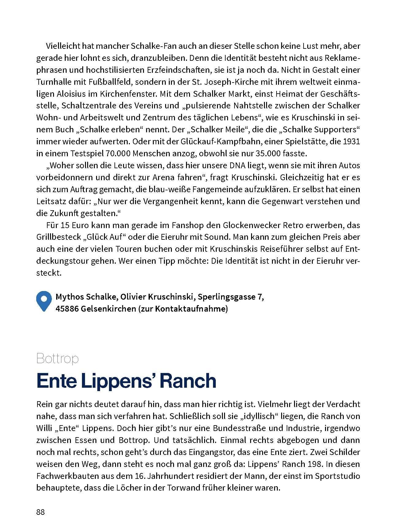 Beispielinhalt (Bild) Fußball - eine Deutschlandreise