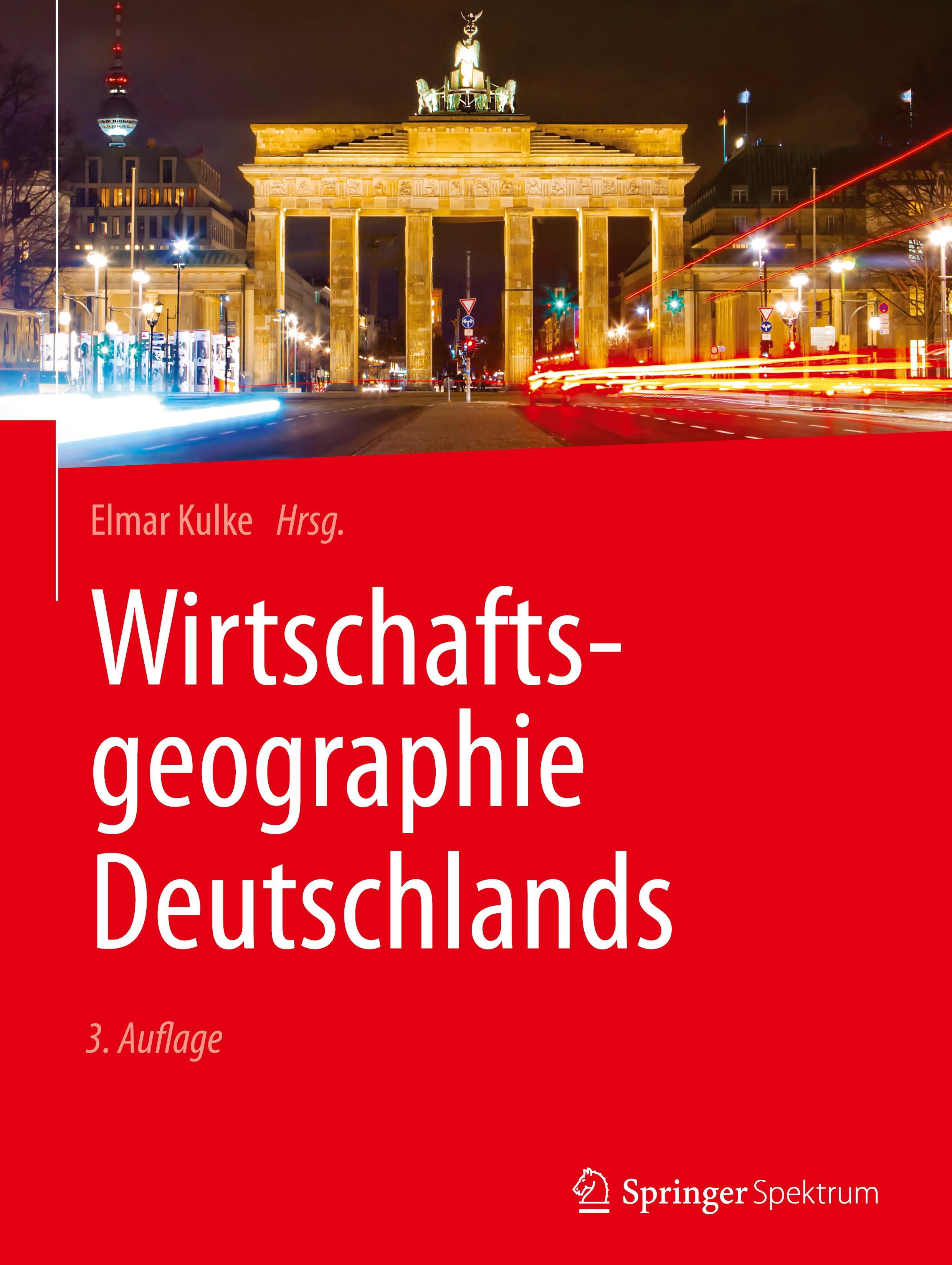Vorderes Coverbild Wirtschaftsgeographie Deutschlands