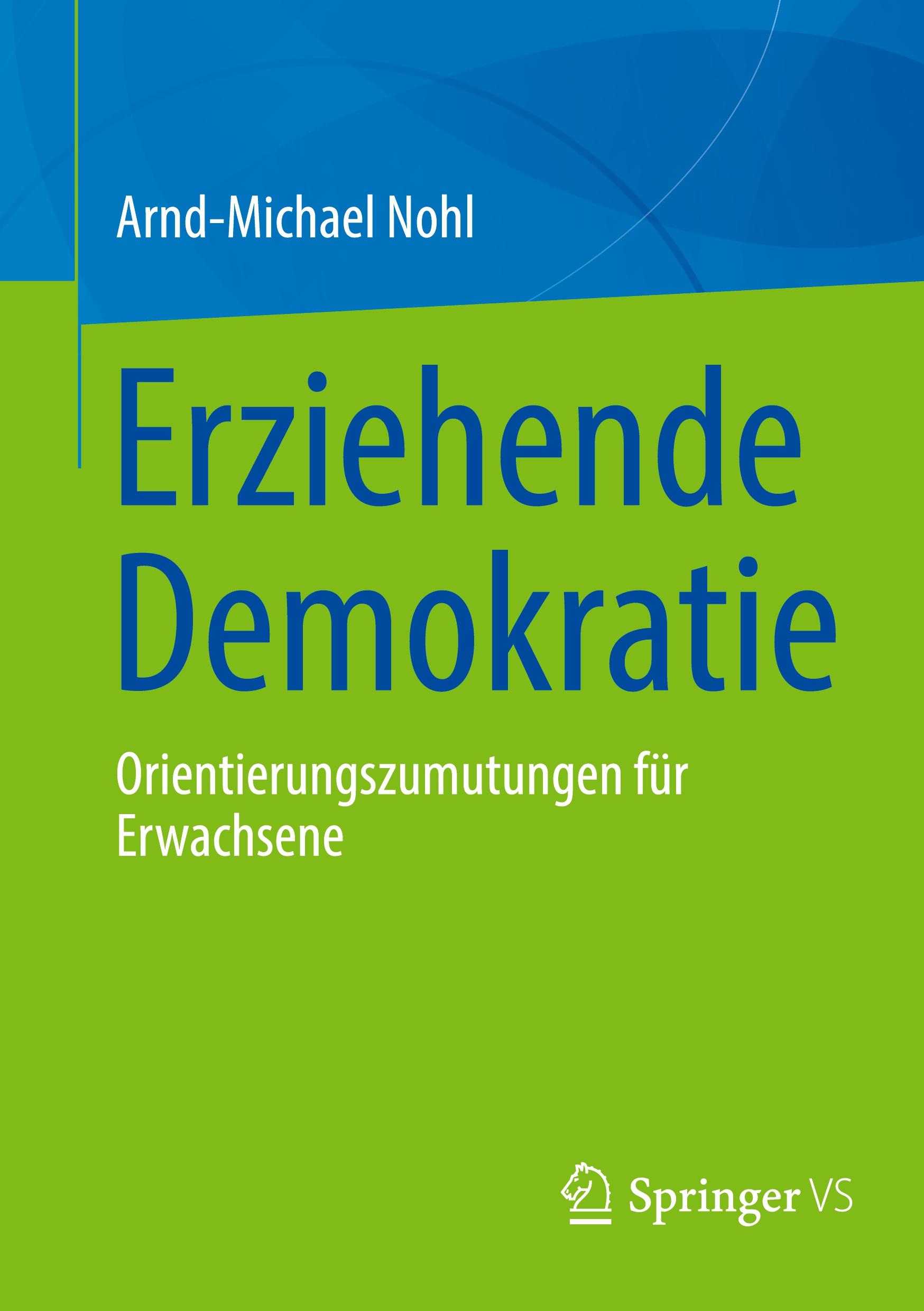 Vorderes Coverbild Erziehende Demokratie