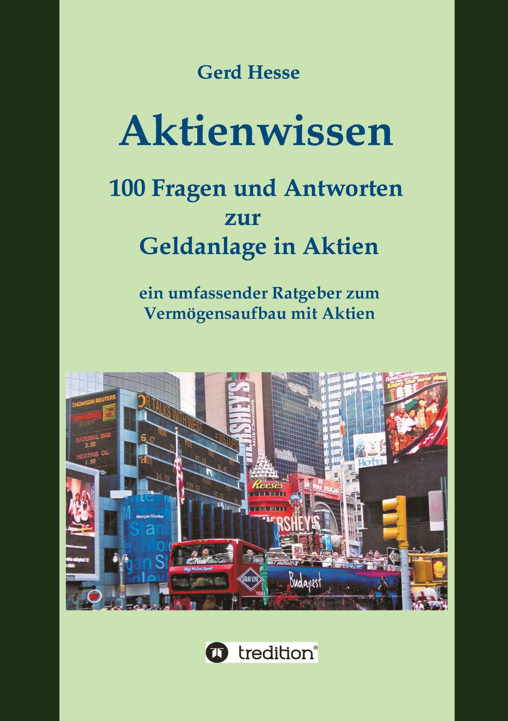 Vorderes Coverbild Aktienwissen, Themen: Aktien-Börse-Geldanlage-Geldanlage in Aktien-Börsenwissen-Inflation-Währungsreform