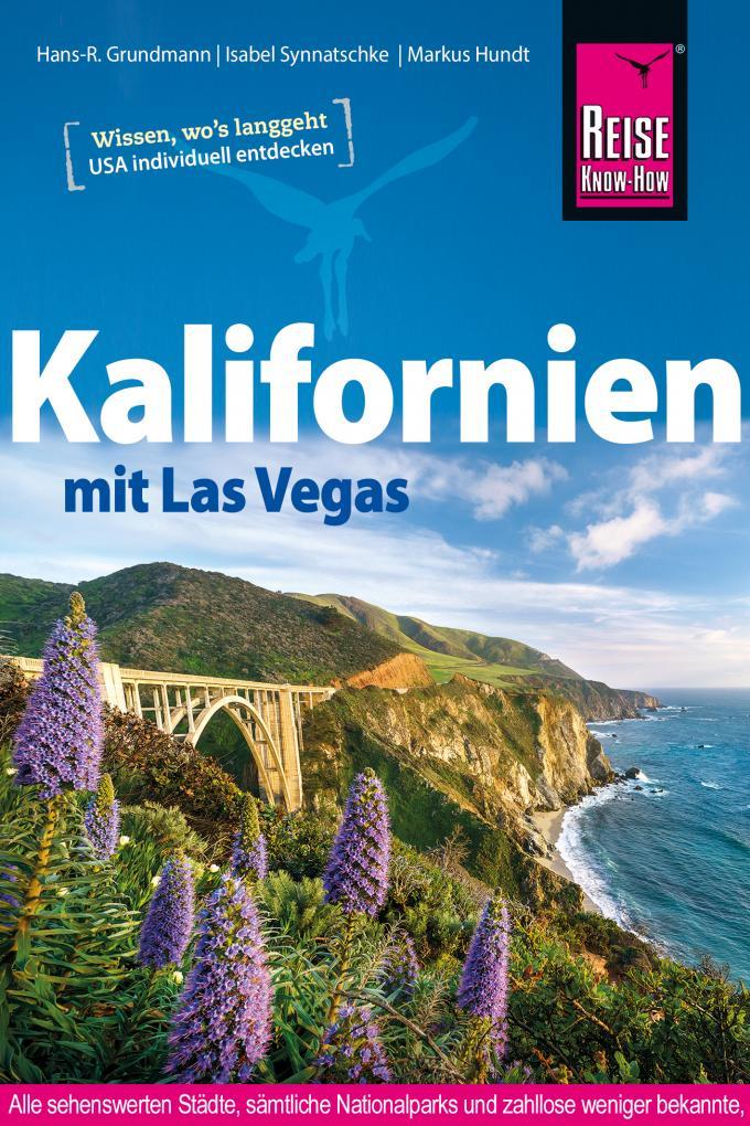 Vorderes Coverbild Reise Know-How Reiseführer Kalifornien mit Las Vegas