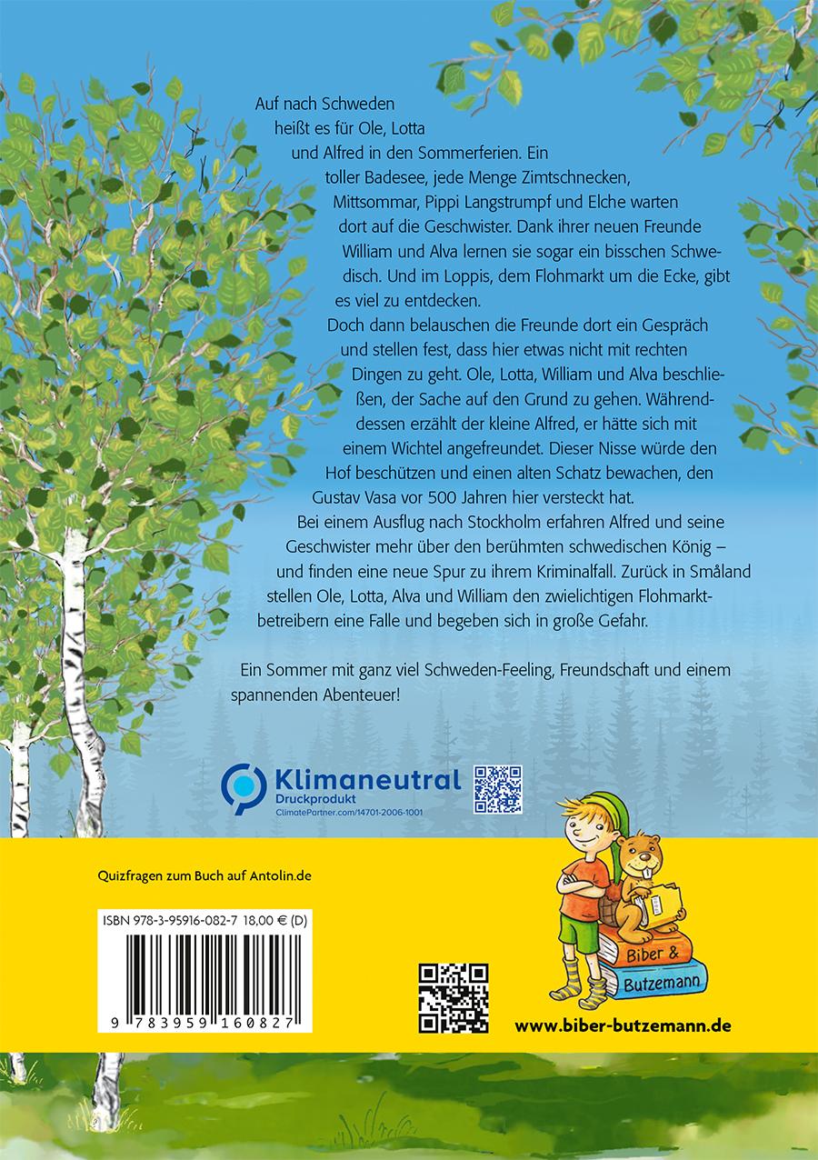 Rückseitencover Ein Sommer in Schweden