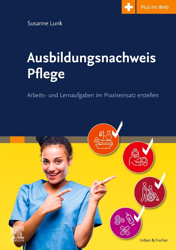 Vorderes Coverbild Ausbildungsnachweis Pflege