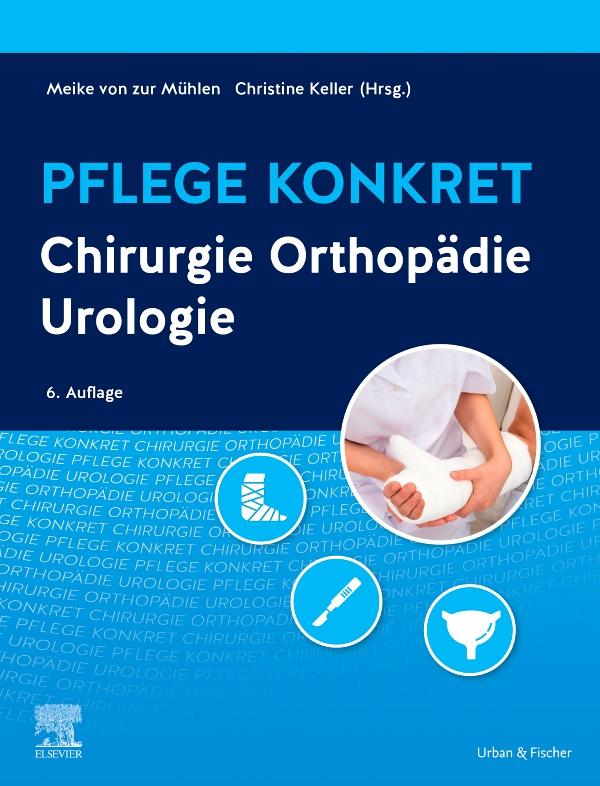 Vorderes Coverbild Pflege konkret Chirurgie Orthopädie Urologie