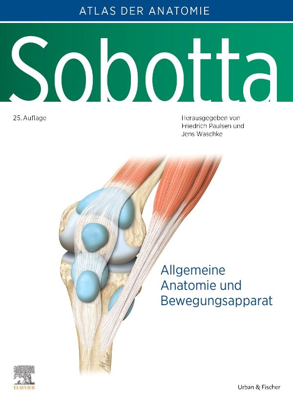 Vorderes Coverbild Sobotta, Atlas der Anatomie Band 1