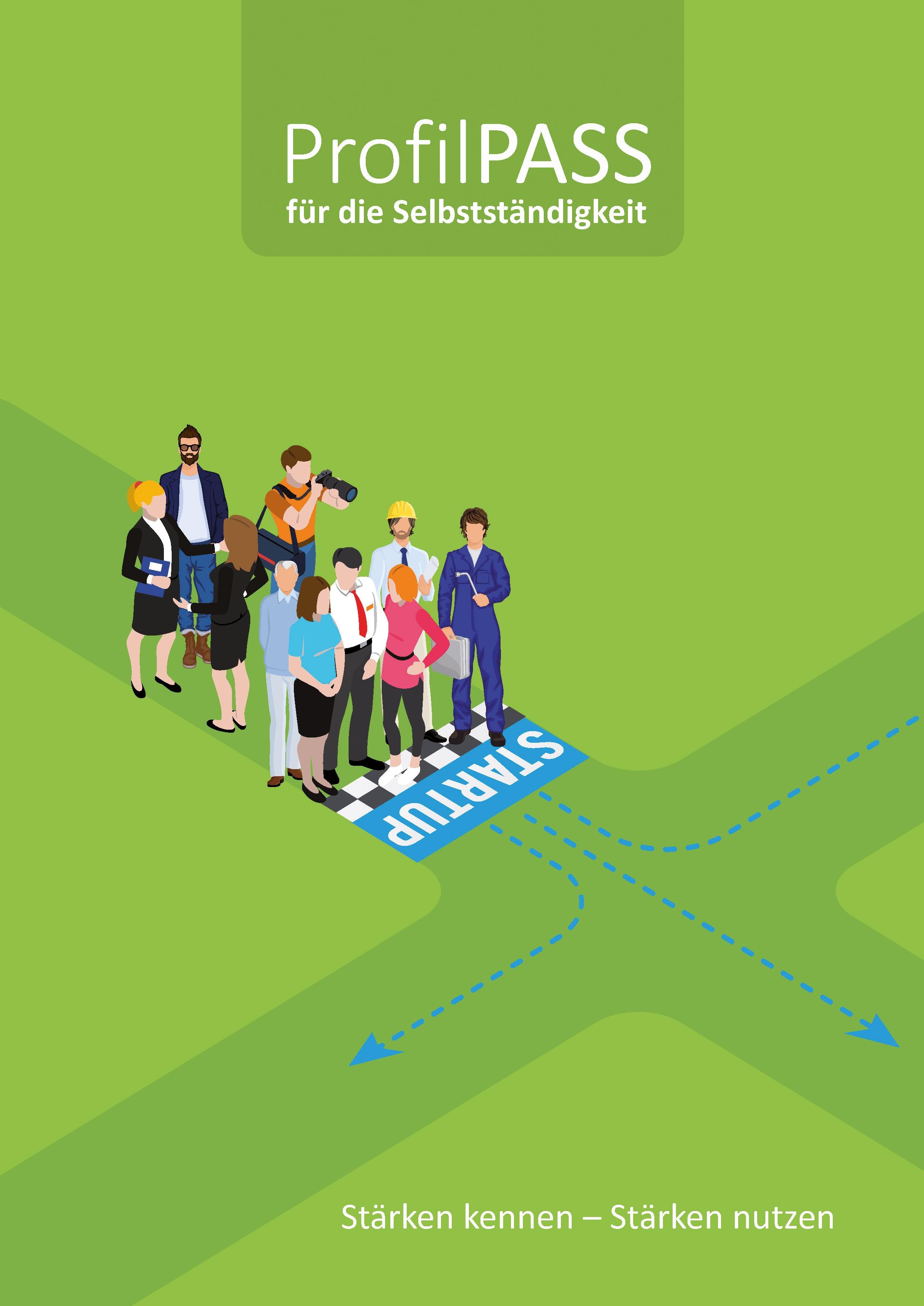 Vorderes Coverbild ProfilPASS für die Selbstständigkeit