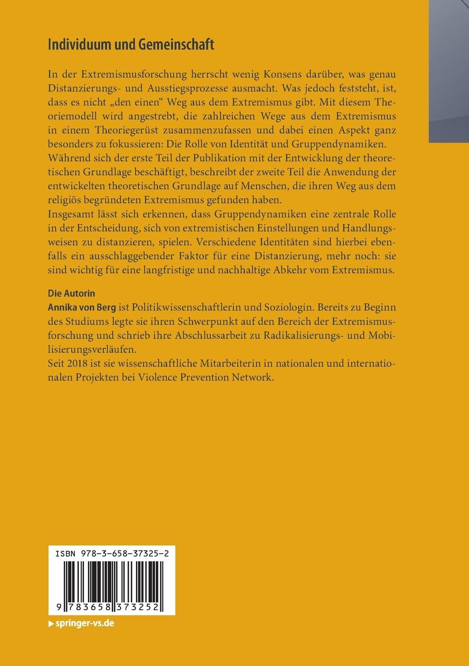 Rückseitencover Individuum und Gemeinschaft