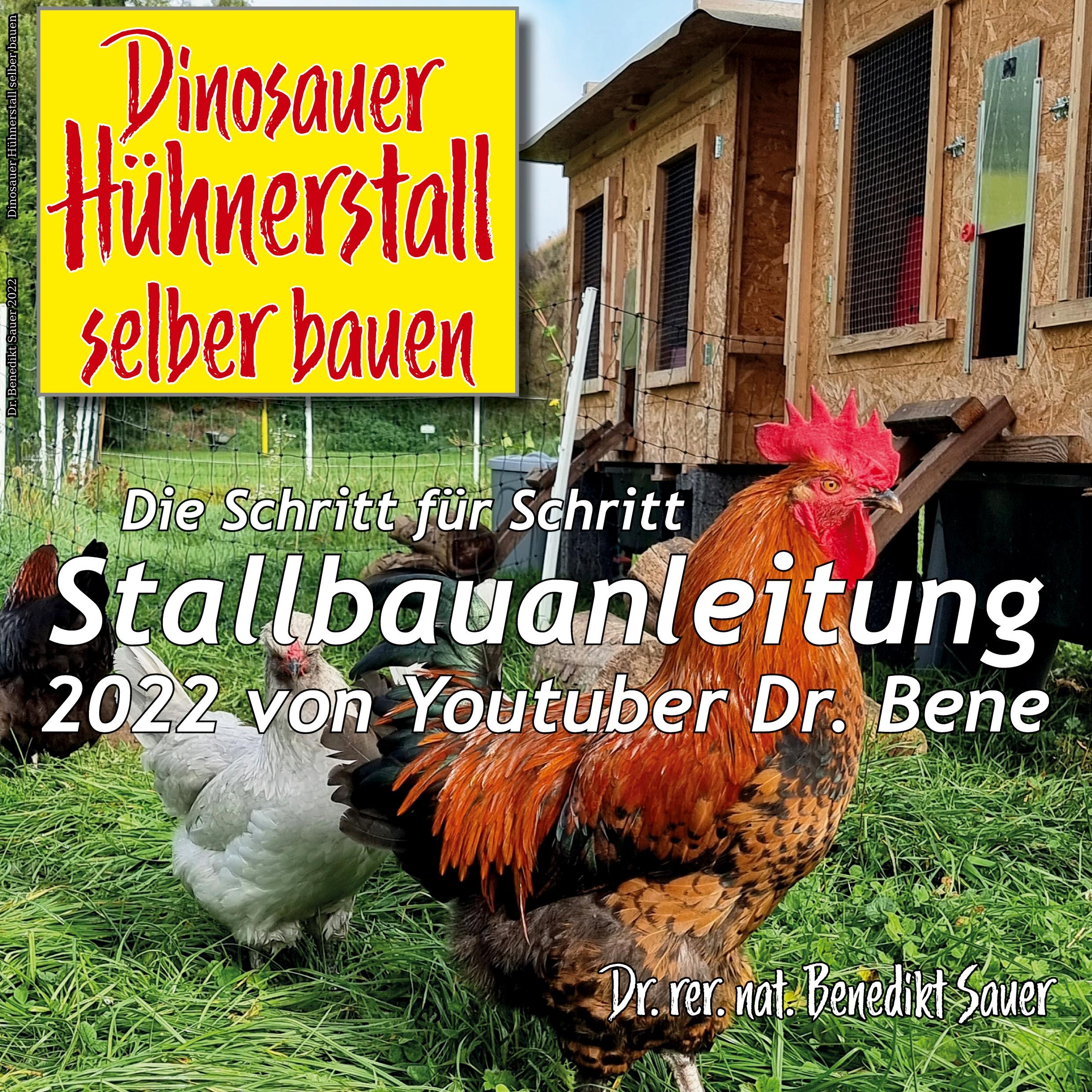 Vorderes Coverbild Dinosauer Hühnerstall selber bauen