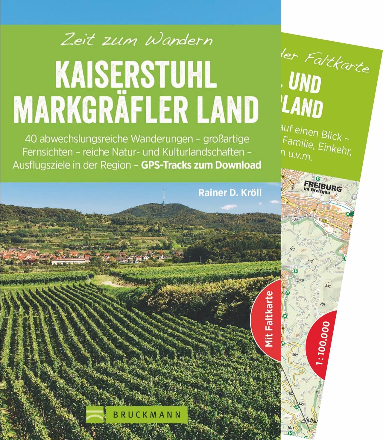 Vorderes Coverbild Zeit zum Wandern Kaiserstuhl und Markgräflerland