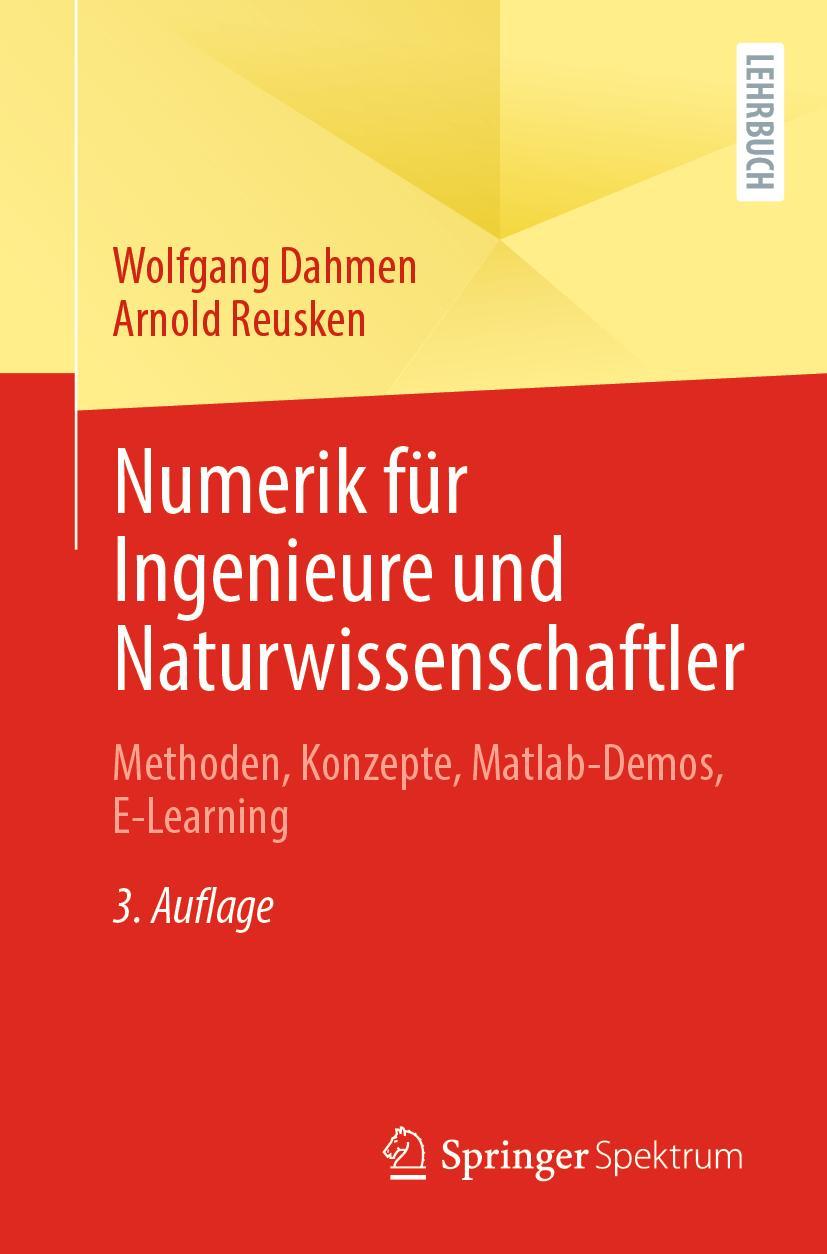 Vorderes Coverbild Numerik für Ingenieure und Naturwissenschaftler