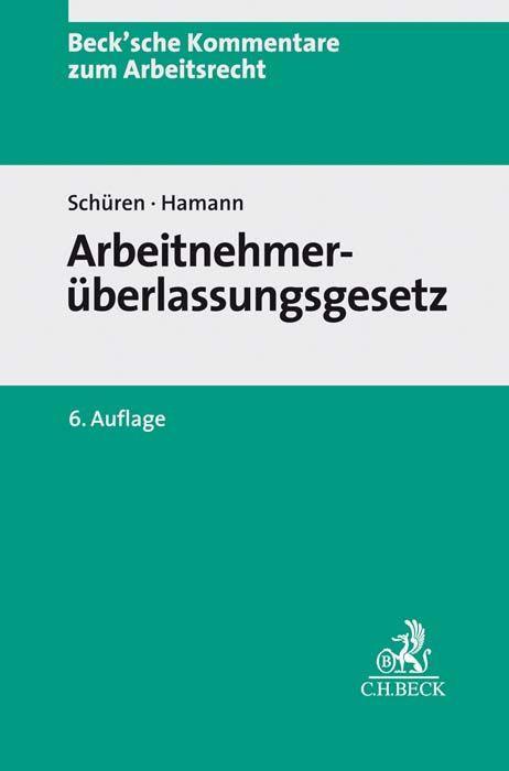 Vorderes Coverbild Arbeitnehmerüberlassungsgesetz