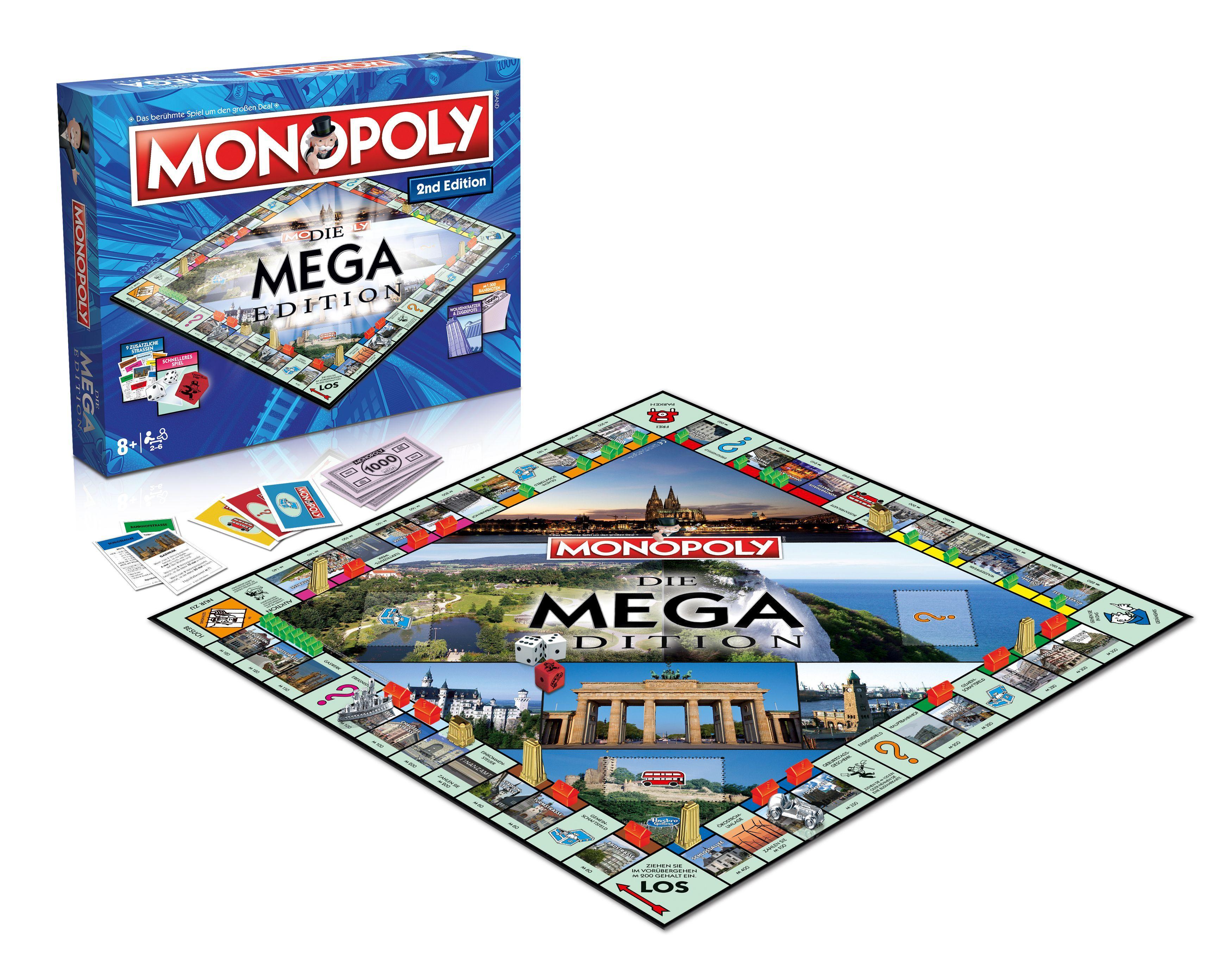 Beispielinhalt (Bild) Monopoly Mega 2nd Edition