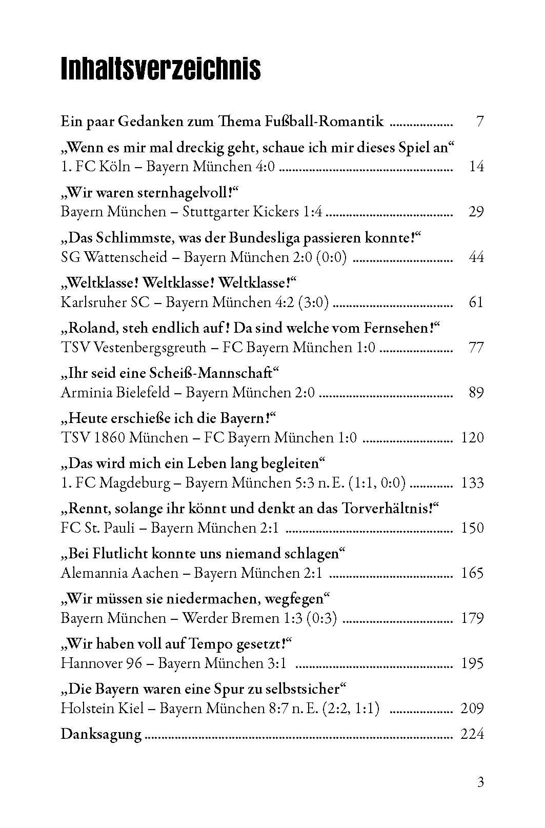Beispielinhalt (Bild) Ein Schuss! Ein Tor! Die Bayern!