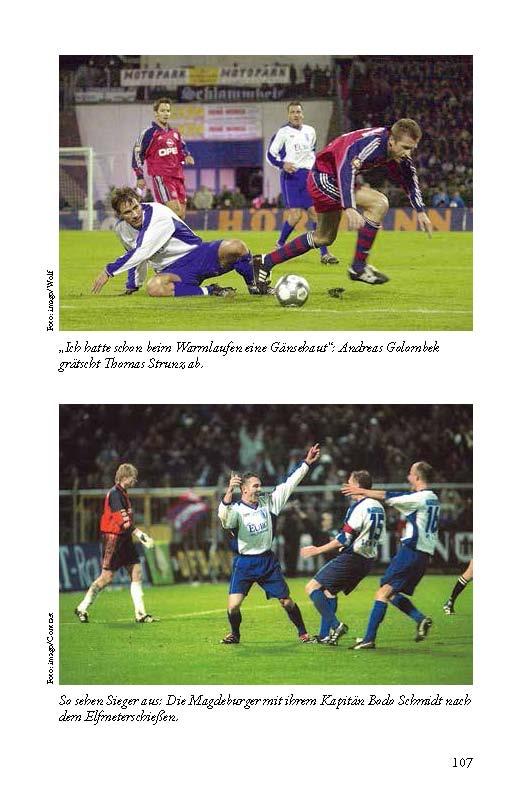 Beispielinhalt (Bild) Ein Schuss! Ein Tor! Die Bayern!
