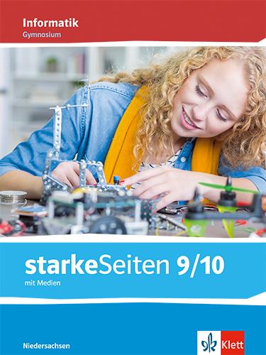 Vorderes Coverbild starkeSeiten Informatik 9/10. Schulbuch Klasse 9/10. Ausgabe Niedersachsen Gymnasium