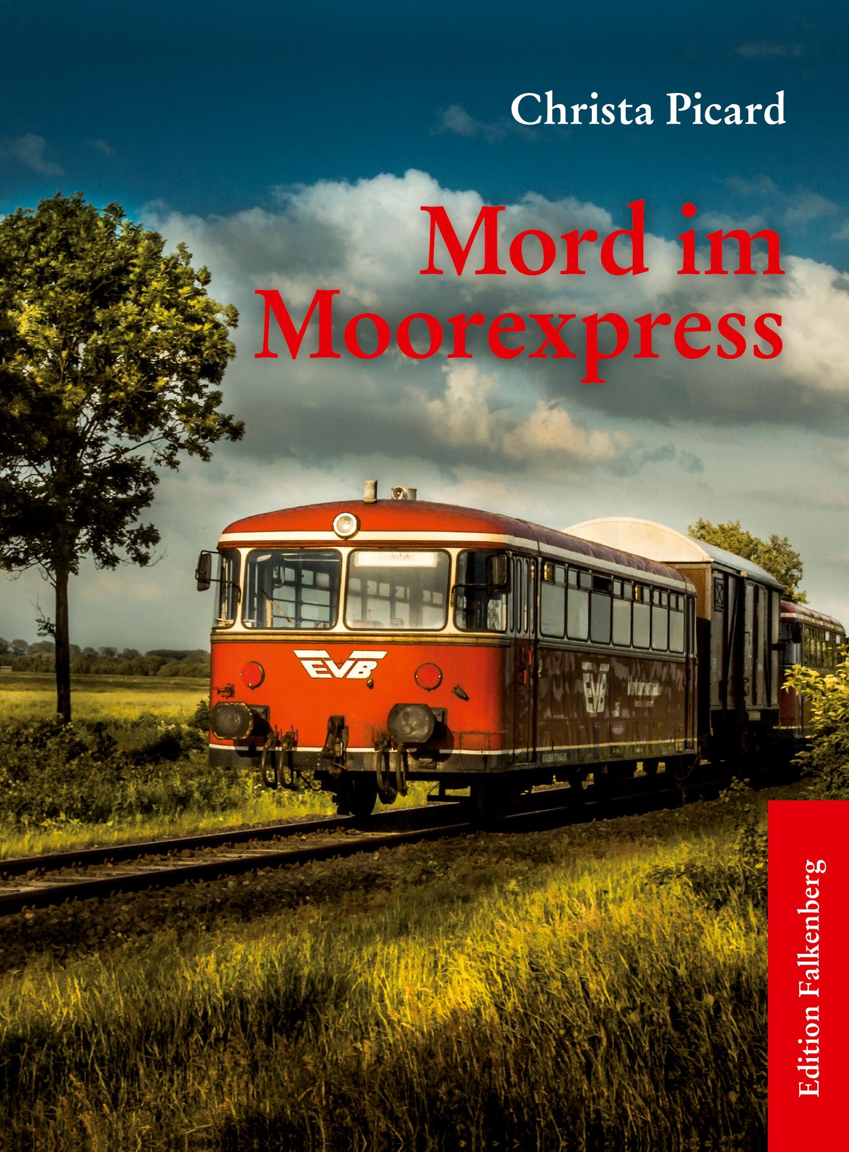 Vorderes Coverbild Mord im Moorexpress