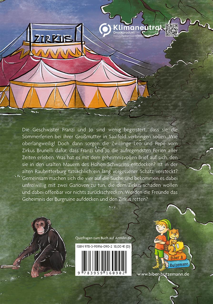 Rückseitencover Das Geheimnis der Raubritterburg