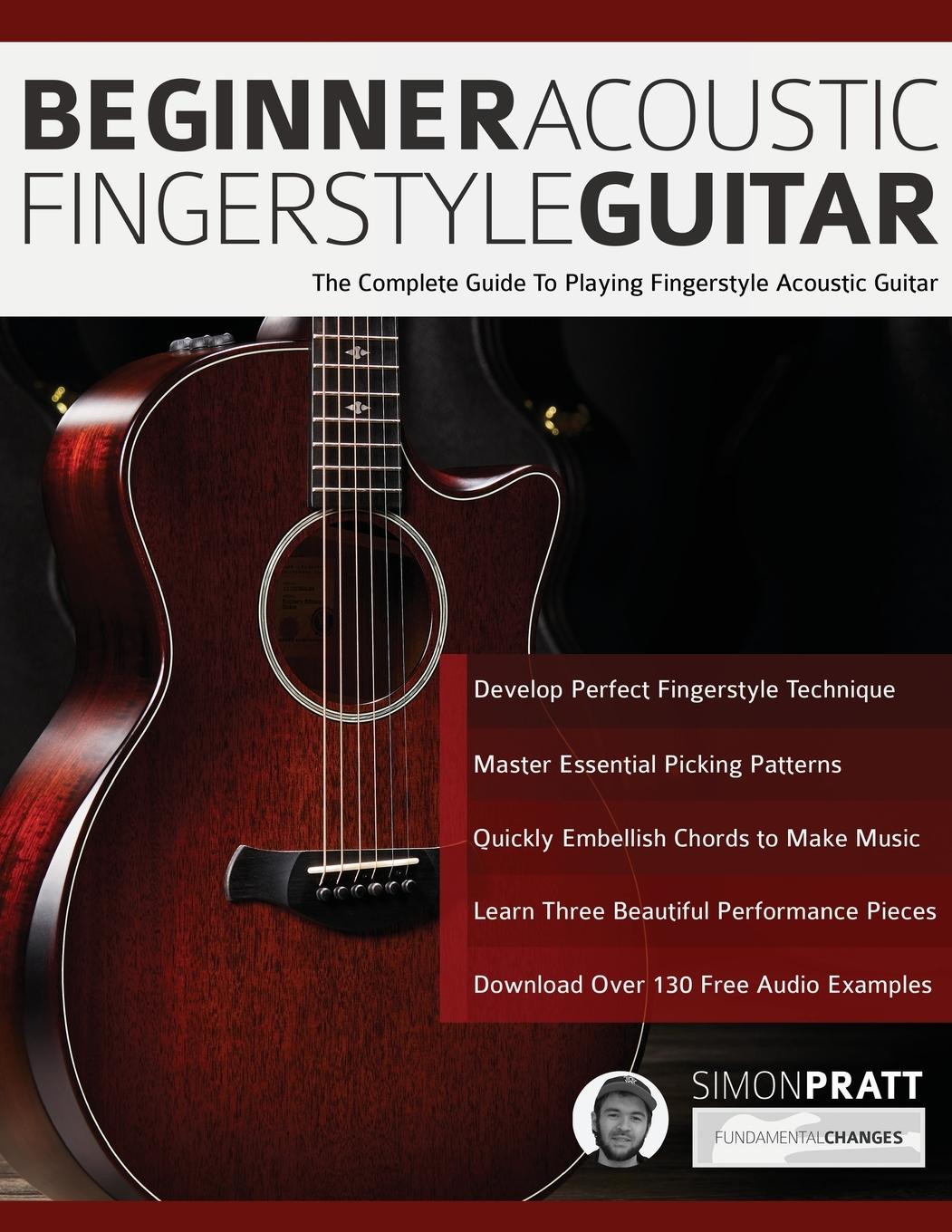 Vorderes Coverbild Beginner Acoustic Fingerstyle Guitar