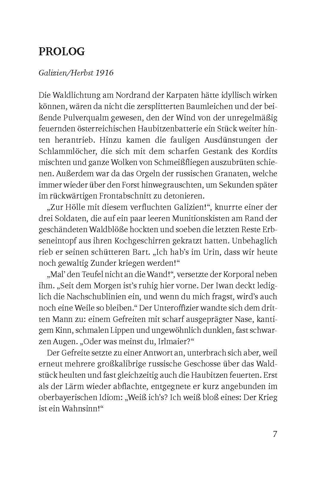 Beispielinhalt (Bild) Prophet der Finsternis