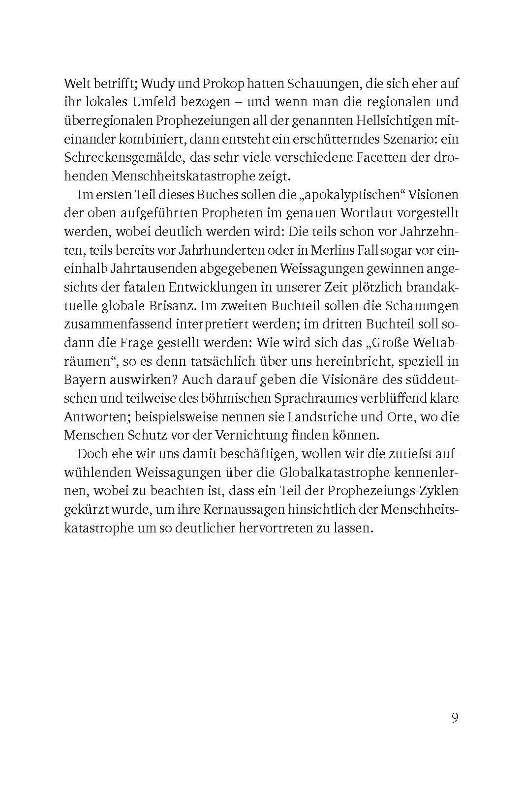 Beispielinhalt (Bild) Prophezeiungen zum Dritten Weltkrieg