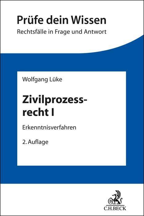 Vorderes Coverbild Zivilprozessrecht I