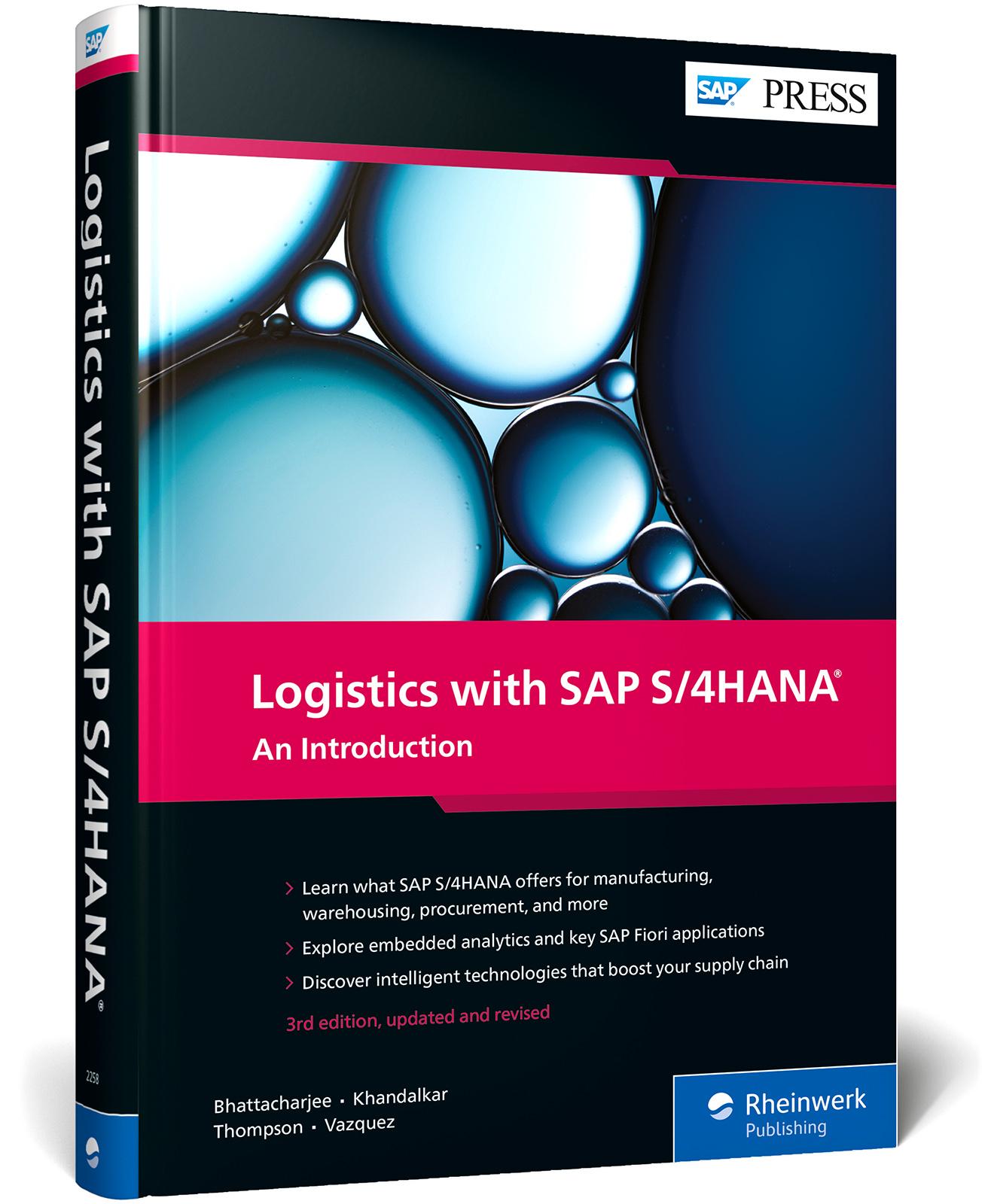 Vorderes Coverbild Logistics with SAP S/4HANA