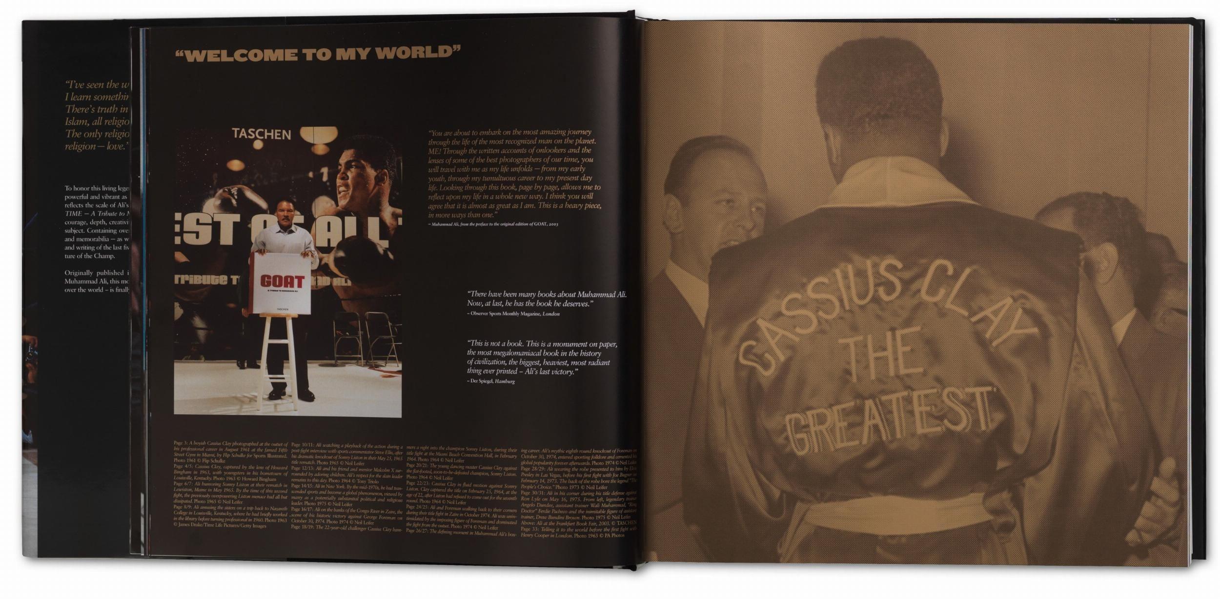 Beispielinhalt (Bild) Greatest of All Time. A Tribute to Muhammad Ali