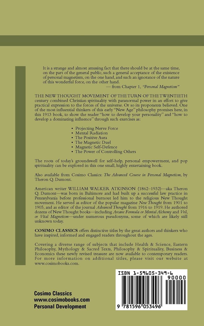 Rückseitencover The Art and Science of Personal Magnetism