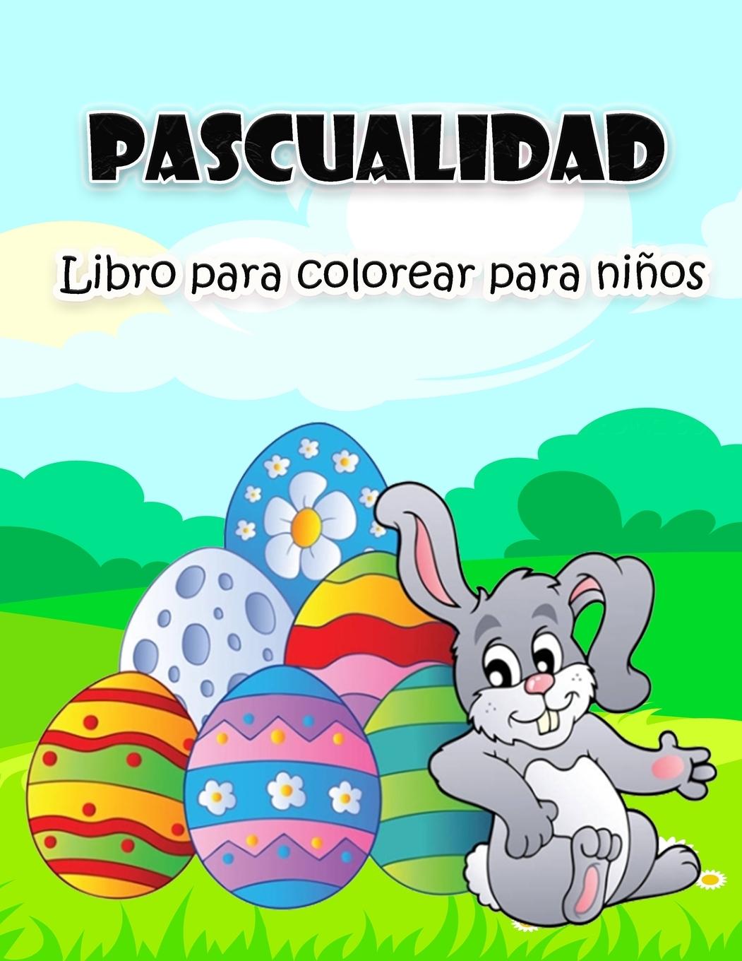 Vorderes Coverbild Libro de Pascua para colorear para niños