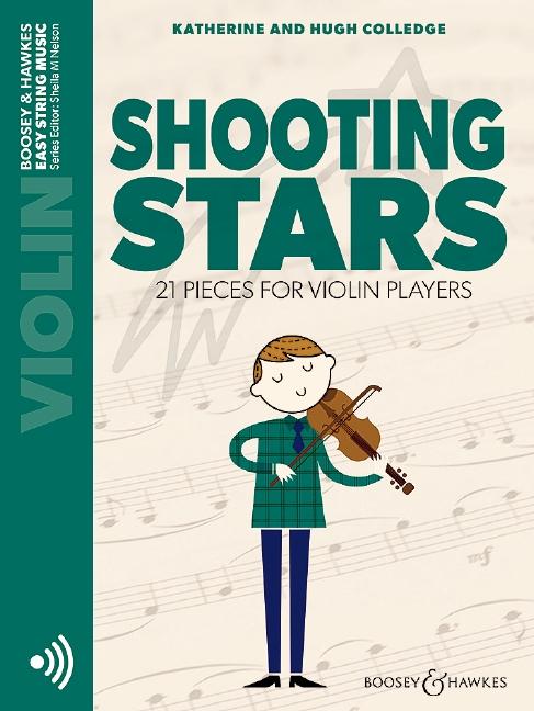 Vorderes Coverbild Shooting Stars. Violine