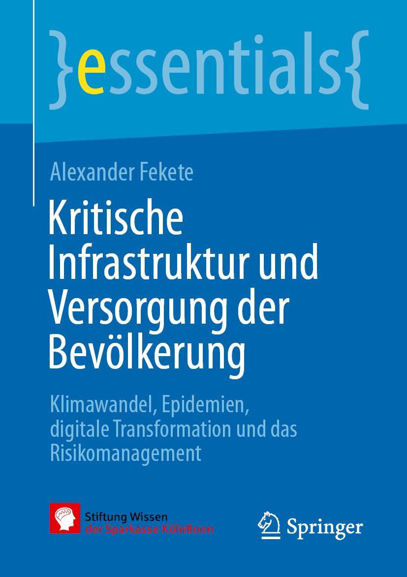 Vorderes Coverbild Kritische Infrastruktur und Versorgung der Bevölkerung